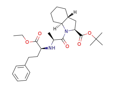 tert-butyl (2S,3aR,7aS)-1-(((S)-1-ethoxy-1-oxo-4-phenylbutan-2-yl)-L-alanyl)octahydro-1H-indole-2-carboxylate
